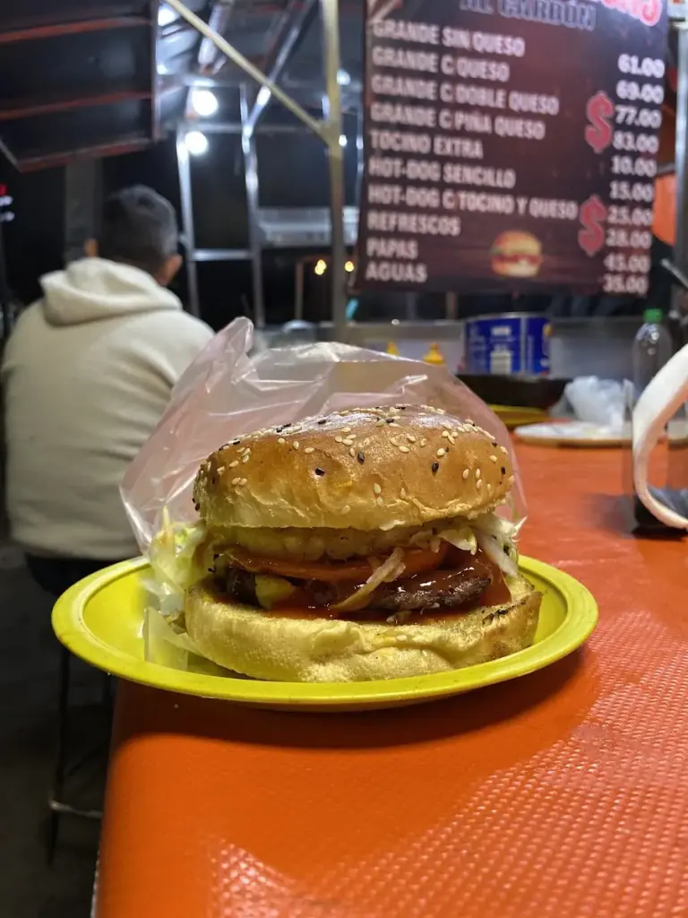 Hamburguesas al carbón don toño