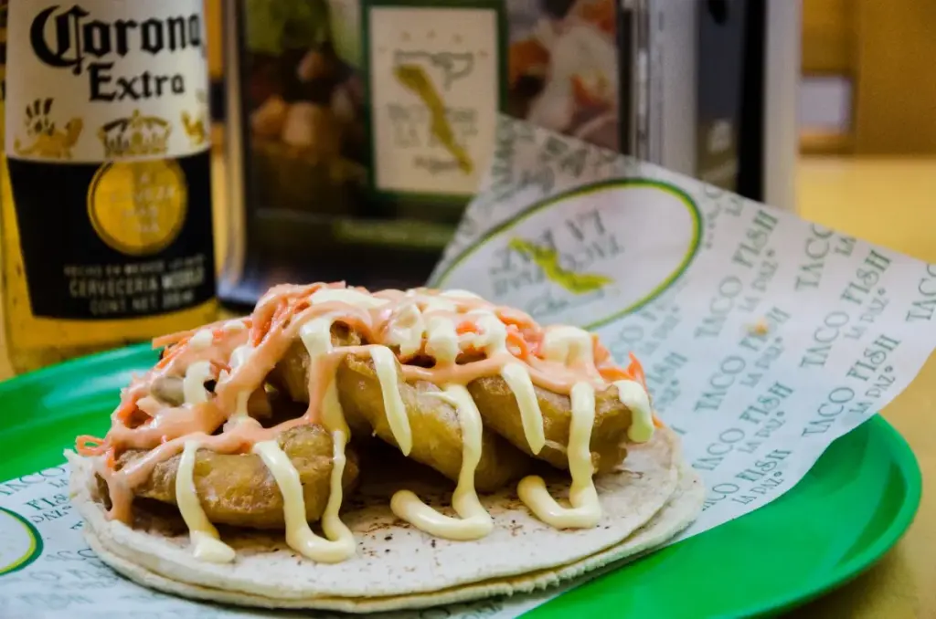 Taco Fish La Paz.