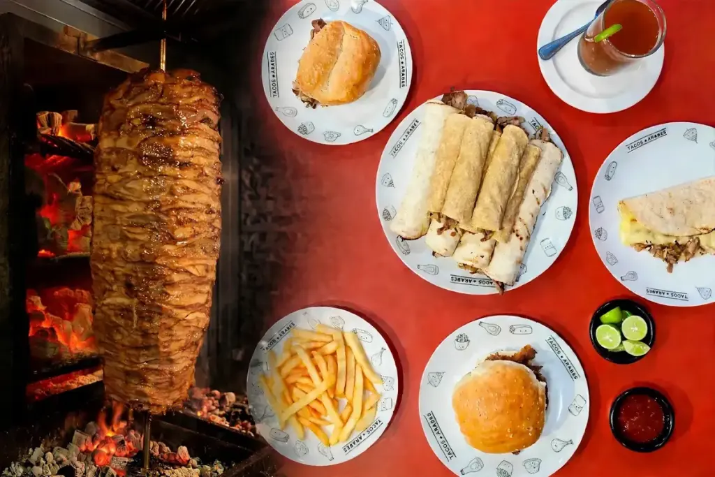 Tacos Árabes Camarones