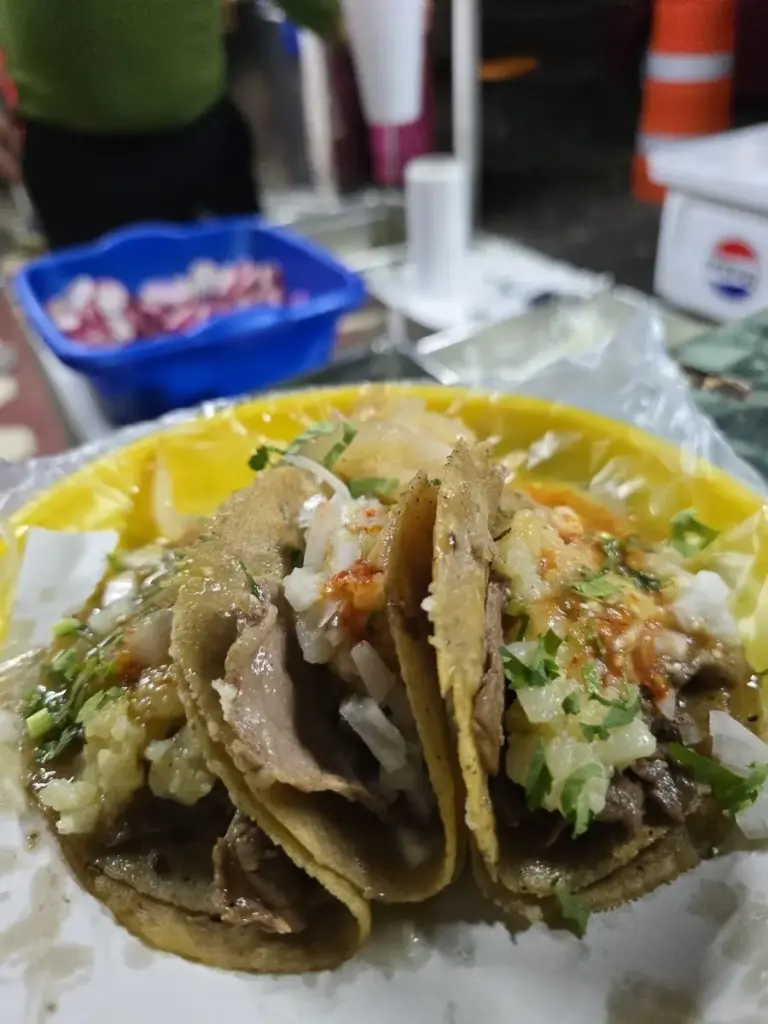 Tacos con papa "Gonza"