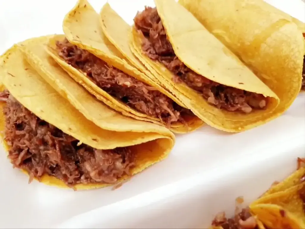 Tacos El Amigo Barbacoa 100% De Res